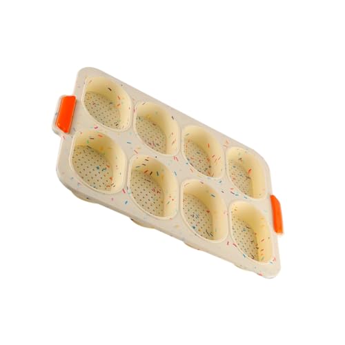 BIUDECO Molde de Silicona para Pan Pequeño y Pasteles Antiadherente Seguro y Reutilizable para Hornear DIY Cocina Doméstica Diseño con Puntos para Repostería Creativa