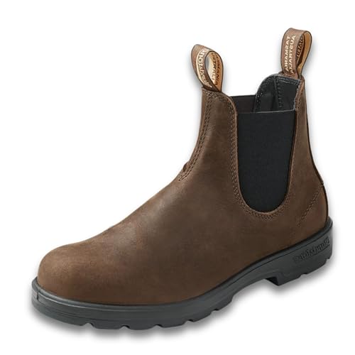 Blundstone 1609 Unisex Classic Series Chelsea Boot for Men and Women with Shock Absorption and Premium Water Resistant Leather, Antique Brown, 5 US Men / 7 US Women / 4 AU