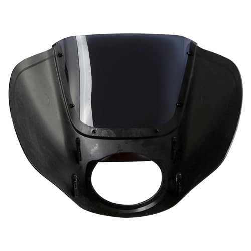 Image of Front Headlight Quarter Fairing Windshield Fit For Harley Softail Low Rider FXLR Street Bob FXBB 2018-2020 Low Rider S FXLRS 2020-2025 Softail Standard FXST 2020-2024 Twisted Cherry