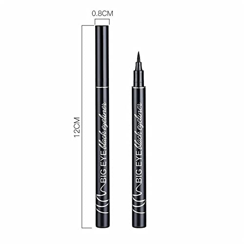 Liquid Eyeliner Waterproof Matte Eyeliner Pencil Black, Eye Make-Up Pen Primer The Quick Flick Eye Liner Stencil With Waterline Felt Tip Long-Lasting For Beginners (BLACK) - Image 8