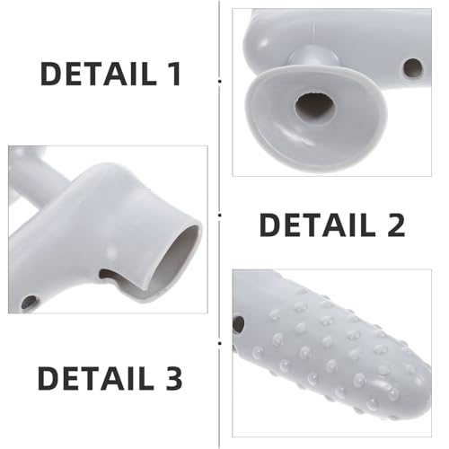 Image of Silicone Door Handle Sleeve with Suction Cup Anti-Collision Pad Child Safety Cover Flexible Thickened Cushion for Home Protection