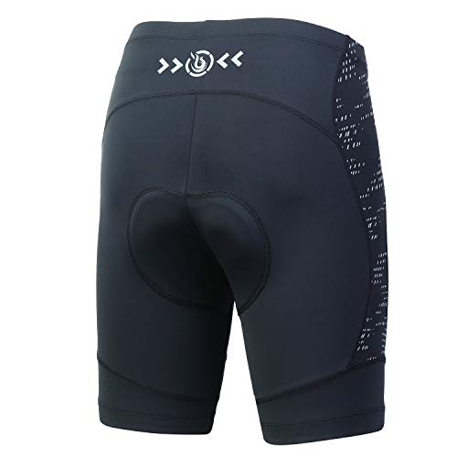 Image of Beroy Women's Triathlon Shorts with 3D Gel Padded, Cycling and Spinning Pants.