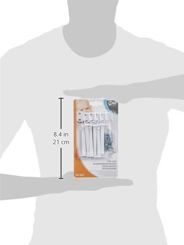 Olympia 98342 BS 802 Locking Device for Drawers and Doors Child Safety Protection White - Image 5