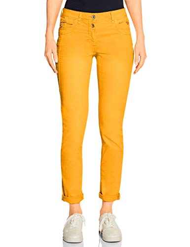 Preisvergleich Produktbild CECIL Damen 372835 Gesa Hose, Gelb(mango yellow)W30 / L32