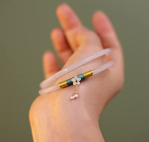 Image of Natural Agate Bracelet Bangle With Gift Box Free