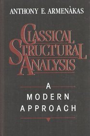Classical Structural Analysis Methods Amazon | Classical Structural Analysis: A Modern Approach | Armenakas ...