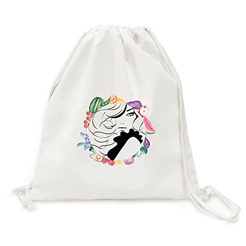 Sac en tissu pliable à sangle Beauty Gift pour les courses de fruits et légumes au quotidien