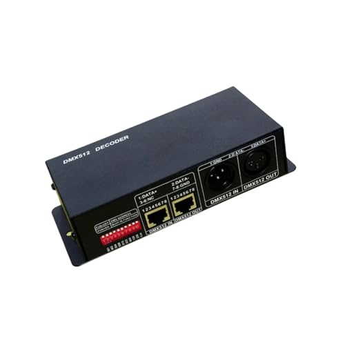 Décodeur WS-DMX-NET-K-3CH pour ruban LED RGB 12V 24V