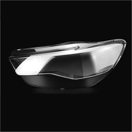 Coque lentille phare avant compatible A6L 2016 2017 2018 transparent