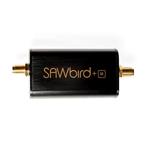 NooElec® SAWBird+ IR - Filtro Saw Premium & Cascaded Ultra Bajo Ruido LNA Módulo para Aplicaciones de Iridium e Inmarsat. 1620 MHz Frecuencia Central