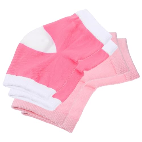 Didiseaon Moisturizing Foot Sleeves 2 Pairs Foot Covers for Dry Cracked Heels Foot Hydrating Heel Socks