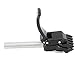 Yuecoom 1Pair Black Badminton Stringing Clamp, Tennis Flying Clamp Recket Starting Clamp Stringing Tool Accessories Tennis Stringing Machines & Tools Tennis Racket Stringing Machine Accessory
