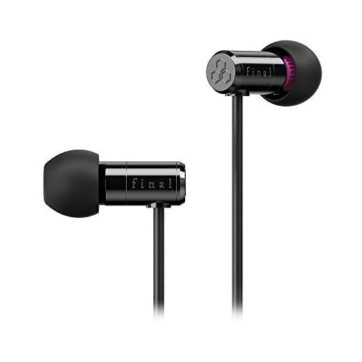 Final E500 - Immersive 3D Live Sound Earphones for VR, ASMR, Gaming and 360 Music, Black