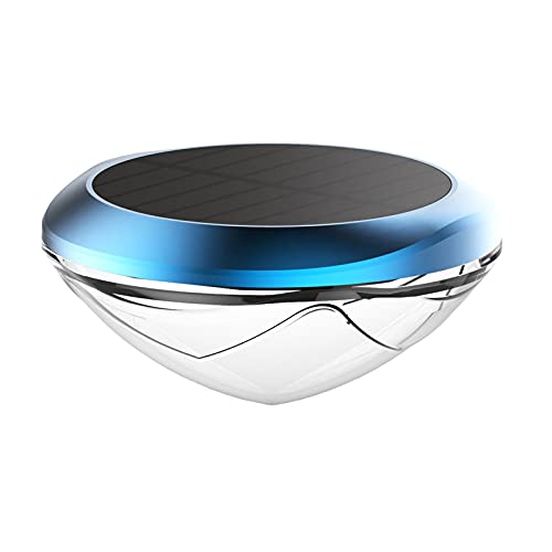 Lumières de piscine à LED Lumière flottante solaire IP68 Étanche Lumière solaire d'aménagement paysager Lampe de piscine à flotteur décorative à LED pour piscine Jardin Parc aquatique Étanche, écono Cover