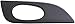 Dorman 96456 Front Driver Side Interior Door Handle Bezel Compatible with Select GMC / Saab Models
