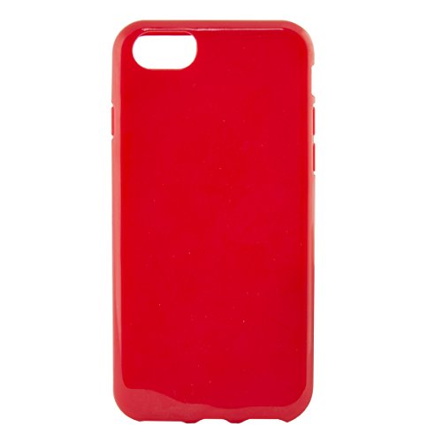 Ksix Flex Sense Aroma - Funda para iPhone 7, Olor Fresa, TPU, Color Rojo