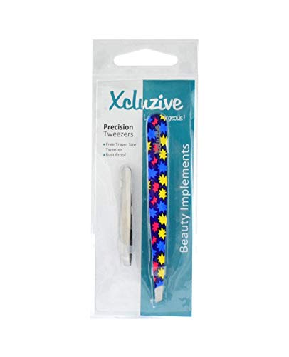 Xcluzive Precision Tweezers (3Clrs With PVC Sleeve)