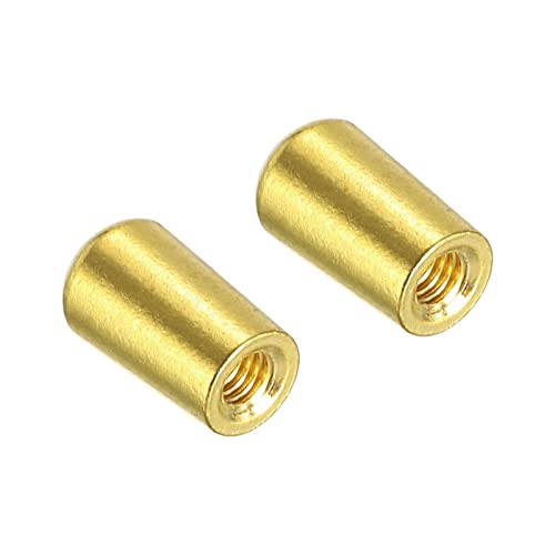 PATIKIL Metal Guitar 3 Way Toggle Switch Tip Switch Knob Cap M4 for Electric Guitar Parts Accessories Gold 2pcs
