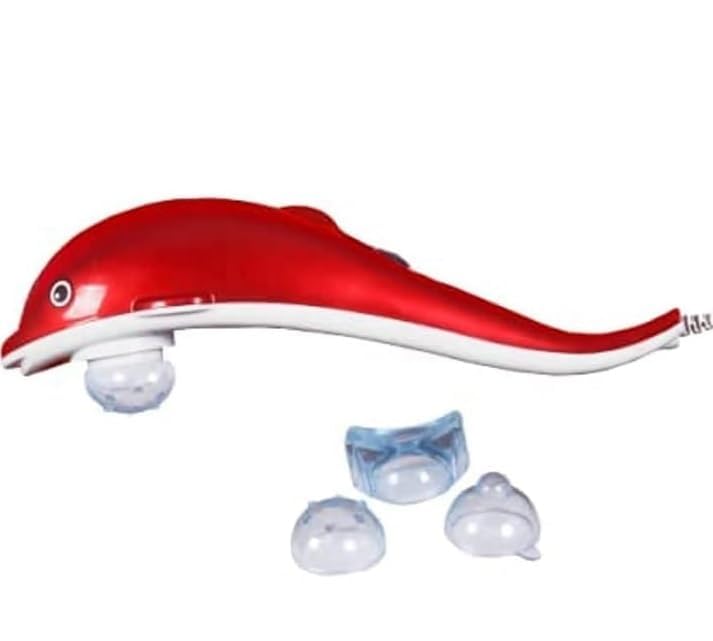 Expetens Massager Dolphin Handheld Body For Pain Relief With Powerful Vibration For Unisex Dolphin Massager Body Vibration Massage Machine Fish Massager power source from directly to Plug in (B0D2LDPRYW) Amazon Price History, Amazon Price Tracker