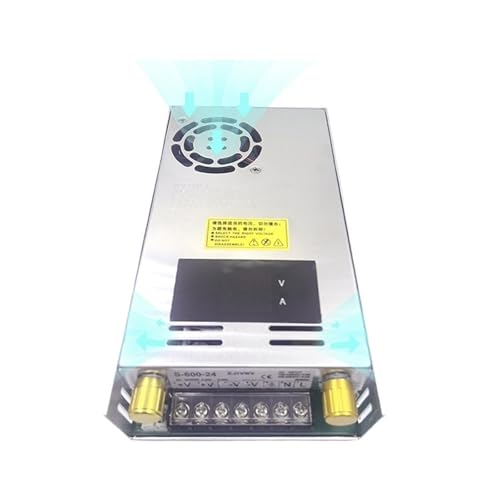 Alimentation variable 600W avec double affichage LED et tension réglable - 3