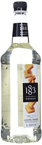 Image of 1883 Butterscotch for Drinks, Made in France, 1 Liter Glass Bottle