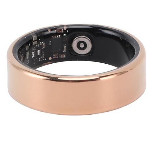 Traqueur de sommeil IP68 : anneau intelligent or mat JTLB