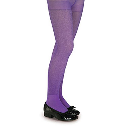 Purple Glitter Tights