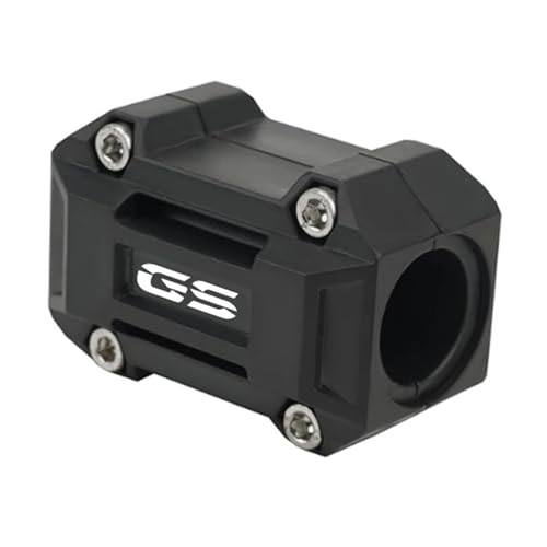 �I�[�g�o�C�G���W���ی�X���C�_�[ Protecto �I�[�g�o�C�����K�[�h���[�� �����h�~�u���b�N�o���p�[ �Փ˖h�~�X���C�_�[ �̂��߂� R1200GS R1250GS LC ADV F750GS F850GS�p ���[�^�[�T�C�N���o���p�[���N��(Black 