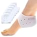 Sumiwish Fersenärmel, 6 Stück atmungsaktives Fersenkissen, Fersenstütze bei Plantarfasziitis, Fersenschutzpolster für Knochensporn, Fersensporn-Schmerzlinderung und rissige Fersen