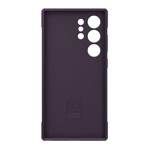 Image of SAMSUNG Galaxy S24 Ultra Shield Phone Case, Protective Cover with Rugged, Durable Design, Bump and Scratch Protection, US Version, GP-FPS928SACVW, Dark Violet