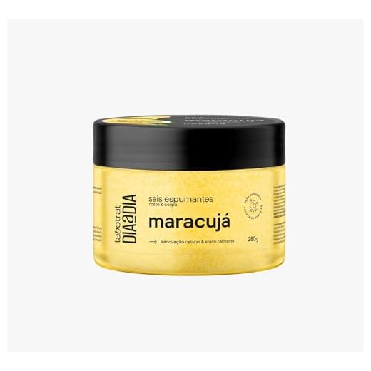 Labotrat Sais De Banho Espumantes Para O Rosto E Corpo Labotrat Dia A Dia Maracujá Esfoliante Renovação Celular 280G