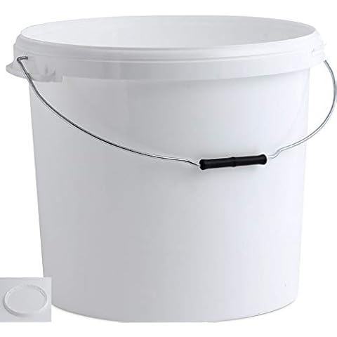 30 Litre Plastic Bucket with Lid Cover