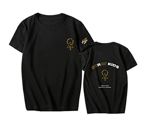 Rflowtop Kpop Stray Kids T-Shirt Tshirts District 9 Unlock World Tour Concert Tee Shirt L Black 01 Rflowtop Kpop Stray Kids T-Shirt Tshirts District 9 Unlock World Tour Concert Tee Shirt L Black 01