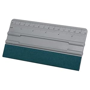 Foshio F28-212KS Vinyl-Rakel mit Lineal 15 cm