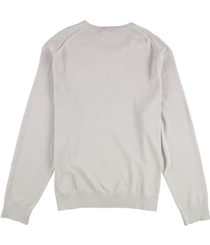 Calvin Klein Mens Monogram Logo Pullover Sweater, Grey, XX-Large2