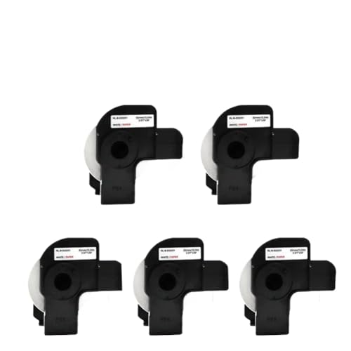 ���M�f���A���J���[���x�����t�B�����[�� QL-800 QL-810 QL-820 62mm X 15.24M DK-22251 ���b�h�u���b�N(DK22251-5 Rolls)