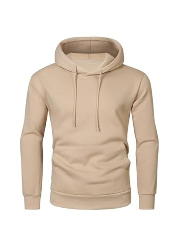 Jmierr Men'S 2024 Hooded Cotton Collar Drawstring Hoodies Pullover Sweatshirts Casual Long Sleeve Shirts Quarter Sweater thumb #7