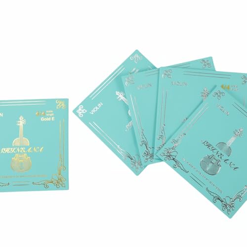 image for YWYLL Violin Strings Full Set, Violin Strings Replacement, Carbon Stee