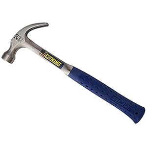 Estwing E3/20c Curved Claw Hammer – Vinyl Grip 20oz