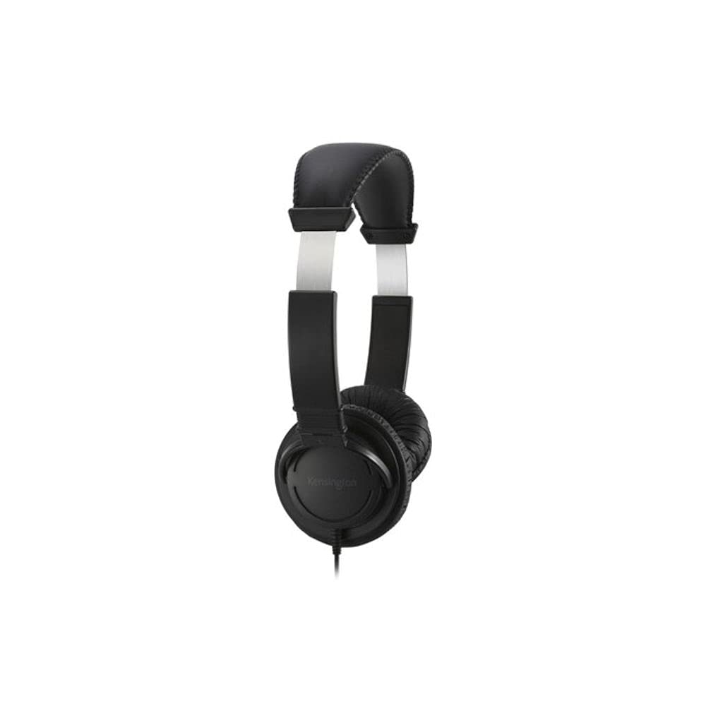 Kensington Auriculares USB-C Hi-Fi con Micrófono Incorporado, Sonido Estéreo, Micro con Cancelador de Ruido, Acolchado, Centros de Conferencias, Oficina o Videojuegos - K97457WW