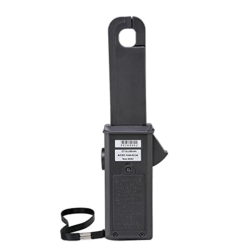 Clamp Meter Tester Gauge Clamp Leakage Current Meter Tester Leakage Current Meter AC DC Current Amp Meter Measures Current AC DC Range 0mA to 60.0A