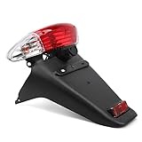 Minho Motorcycle Taillight 12V 5W Tail Light Turn Signal Lamp Assembly Fit for 4-stroke GY6 125cc 150cc Jonway Chinese Scooter Moped Parts