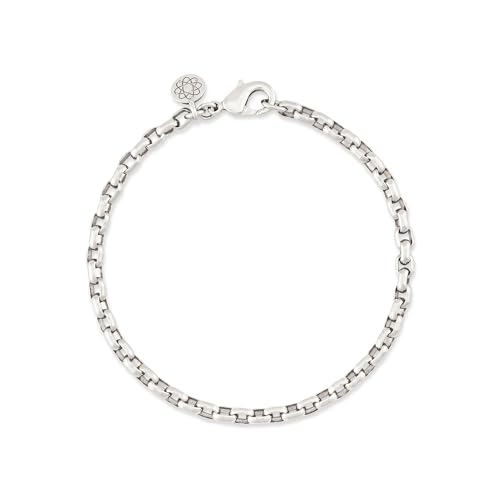 EMF Harmony Luna Silver Bracelet Sterling Silver with Bioresonance for Energy Balancing and Wellness Adjustable Womens Jewelry 7