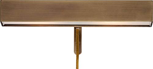Possini Euro Design Possini Euro Ralston 14" Antique Brass Modern Plug-In Picture Light #TOP2