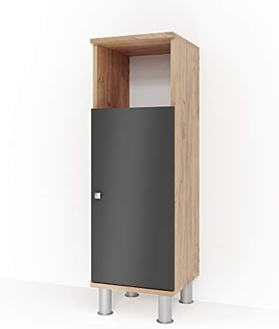 Vicco Schuhkipper Orlando, Goldkraft Eiche/Grün, 80 x 90 cm