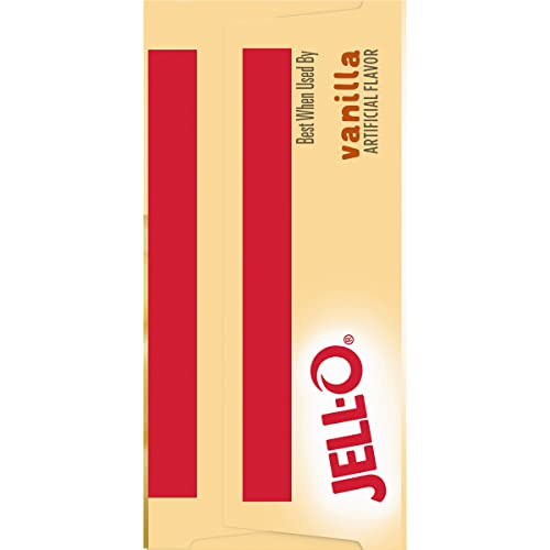 Image of Jell-O Vanilla Pudding & Pie Filling, 3.4 oz, 4 pk