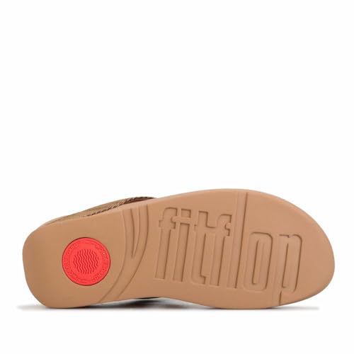 Image of FitFlop Women's LULU Suede Toe-Post Sandals | Lightweight Summer Walking Sandals with Cushioned Comfort, Arch Support & Grip