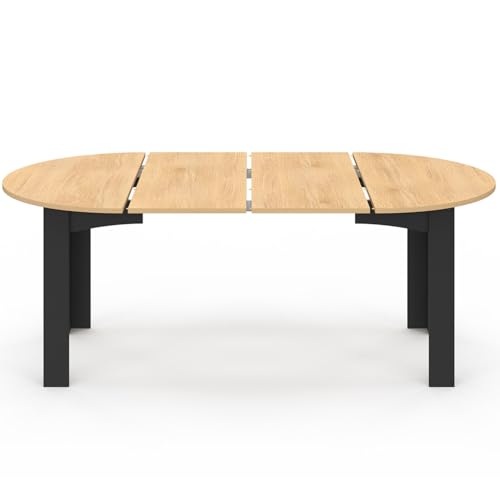 Table à manger extensible Dona 110-200 cm, IDMarket