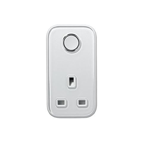 Hive Active Plug, Silver, 1 Pack , White Cover