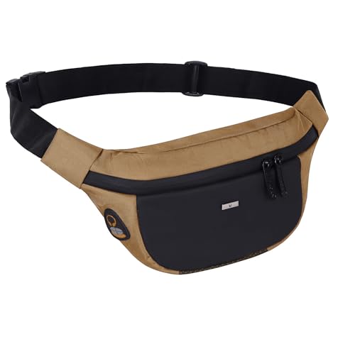 Image of WILDHORN Waist Bags for Men Women I Ultra Strong Stitching Sturdy Zippers Waterproof Pocket Large Fanny Pack for Hiking Travel Camping Running